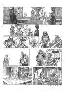 LES DEUX COEURS DE L'EGYPTE : Planche originale 51 du tome 1 des DEUX COEURS DE L'EGYPTE - La barque des milliers d'ann?es -